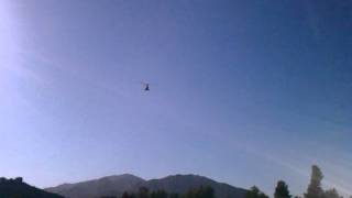 Enstrom 480B Turbine Helicopter Flyover [upl. by Alleusnoc]