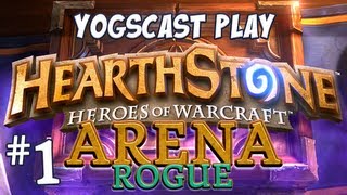 Hearthstone Arena  Rogue Part 1  Spiteful Blades [upl. by Waterer]