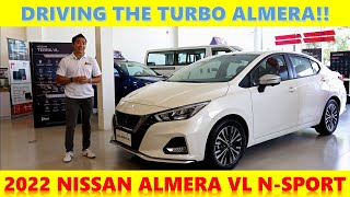 Is the 2022 Nissan Almera NSport the BEST DRIVING Subcompact Sedan  Drive Video [upl. by Joell]