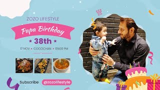 Zozo lifestyle First Birthday Celebration with Daughter birthday daughter zozo [upl. by Aydiv]