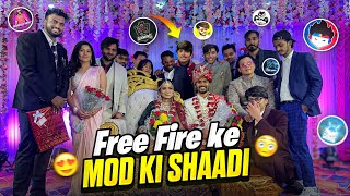 Free Fire Admin Ki Shaadi Vlog 😍 Meeting All Youtubers In Shaadi 😱 [upl. by Hedges]