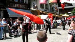 Fahnenschwingen Jodlerfest Gstaad [upl. by Hola]