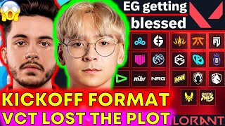 VCT Format REVEAL EG Blessed Fewer Matches AGAIN 😨 VCT News [upl. by Areem]