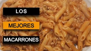 MACARRONES CON CARNE PICADA [upl. by Ayoras]