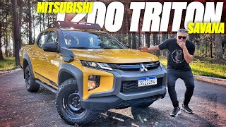 Mitsubishi L200 Triton Savana  COM RODAS DE AÇO E POR R 310 MIL QUEM COMPRA UMA PICAPE ASSIM [upl. by Sigfrid]