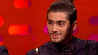 Zayn Maliks Hairstyle  The Graham Norton Show Series 16 Episode 10 Preview  BBC [upl. by Admana]