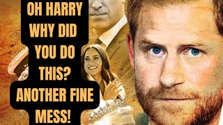 OH HARRY  WHY DID YOU DO THIS … LATEST NEWS royal princeharry meghanandharry [upl. by Wentworth]