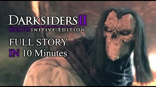 Darksiders II Lore Movie  Full Story in 10 Mintues  Crowfather Narration Cinematics amp All Recaps [upl. by Jedidiah]