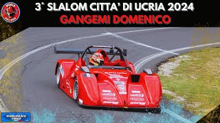 Gangemi Domenico 3° Slalom Città di Ucria 2024 [upl. by Ettenaej]