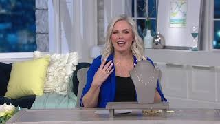 Melinda Maria Simulated Fire Opal Fringe Necklace  McPhee on QVC [upl. by Goodrow540]