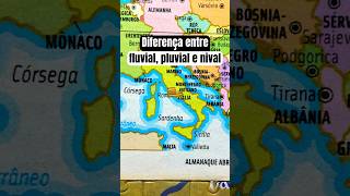 Diferença entre fluvial pluvial e nival geografia fluvial pluvial nival [upl. by Aicirtam]