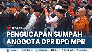 🔴PELANTIKAN ANGGOTA DPR RI Pengucapan Sumpah Janji Anggota DPR DPD dan MPR RI 20242029 [upl. by Notlew609]