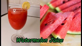 Watermelon Juice Recipe  How to make refreshing watermelon juice for Iftar  Ramadan Recipes [upl. by Steffin]