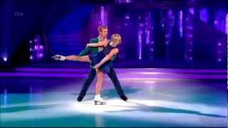 Dancing on Ice 2013 Week 9  Jayne Torvill and Christopher Dean Never Tear Us Apart [upl. by Fatsug]