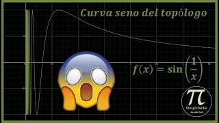16 Espacios topológicos miscelánea de ejemplos curva seno del topólogo [upl. by Crudden]