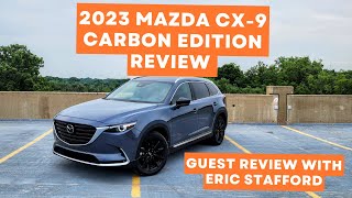 2023 Mazda CX 9 Carbon Edition Review Is It Worth 45000 [upl. by Anoid]