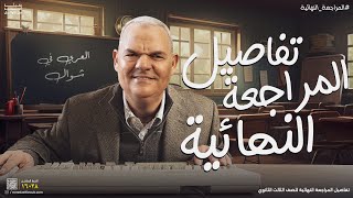 تفاصيل المراجعة النهائية في اللغة العربية🤔 [upl. by Kcyrred]