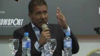 Diego Simeone  4to Congreso Internacional de Fútbol [upl. by Hofmann39]