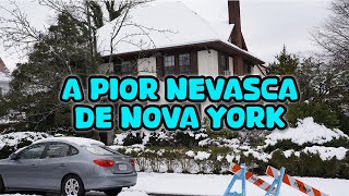 ANDANDO NA NEVE EM NOVA YORK [upl. by Oiril]