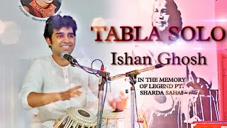 Ishan Ghosh  Tabla Solo  Virasat  Mohit Sahani  Harmonium  Banaras [upl. by Ettevroc]