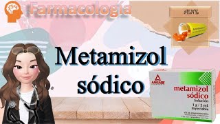 Metamizol sódico farmacología [upl. by Esinet]