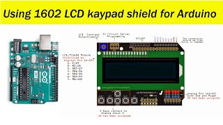 A Comprehensive Guide to Using the 1602 LCD Keypad Shieldquot by Manmohan Pal 🚀 arduino [upl. by Aliakim]