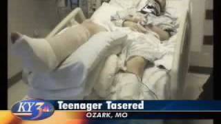 Police Taser Teen With Broken Back Up To 19 Times [upl. by Bathsheeb45]