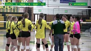 Volleyball PCHS vs Mesa Ridge [upl. by Dupuy]