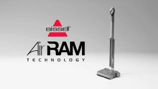 BISSELL AirRAM High Performance Vacuuming [upl. by Kaylil788]