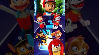 Paw Patrol Scary Ryder vs Vlad and Niki vs Spiderman x Coffin Dance Tiles Hop coffindance tileshop [upl. by Risay]