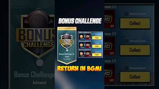 UC Bonus Challenge BACK IN BGMI 🔥💕bgmi pubgm ucpack freeuc [upl. by Hebert]