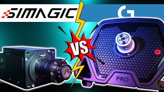 Versus Simagic Alpha Mini vs Logitech G Pro [upl. by Nicolais]