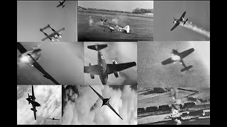 USAAF “Fighter Kills Over Europe” Gun Camera Films 1944 1500 Restored [upl. by Garrott]