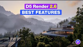 D5 Render 26 Best Features  AI Atmosphere UV Randomizer and more [upl. by Tnelc165]