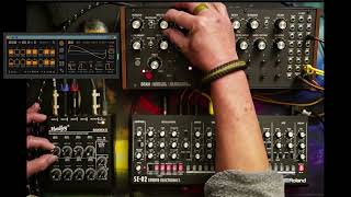 pulsars on parade Moog DFAM Roland SE02 Fors Opal Neo Boogie Ableton Live [upl. by Eemyaj]