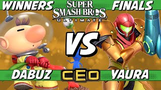 CEO 2023  Dabuz Olimar vs Yaura Samus Winners Finals  Smash Ultimate [upl. by Sammy811]