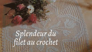 ❇️Les idées de napperons avec schémas 🌾 [upl. by Arob]