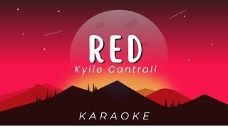 Kylie Cantrall Alex Boniello  Red  KARAOKE VERSION [upl. by Mmada]