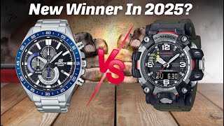 Top 10 Best Casio Edifice Watches VS GShock Watches For Men 2025 [upl. by Annat]