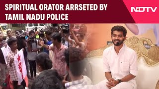 Maha Vishnu Arrested  Spiritual Orator Arrested After Speech At Chennai School Sparks Row [upl. by Yllut]