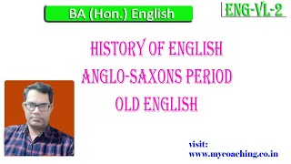 History of English language AngloSaxons Old English literature [upl. by Yesor]