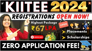 🤩KIITEE 2024 Reg Begun💥BTech from KIIT💫Kalinga Engineering Entrance Exam KIITEE2024 BTech KIIT [upl. by Fleur9]