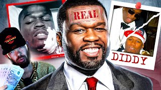 50 Cent  l’histoire du rappeur le plus VRAI Diddy a peur de lui [upl. by Llenrev557]