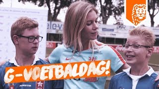 LANDELIJKE GVOETBALDAG met ANOUK HOOGENDIJK [upl. by Ehudd229]