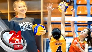 Mapua Cardinals Jonina Fernandez opens up on her sports philosophy  24 Oras [upl. by Giule]