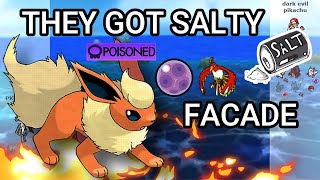 Flareon Made This Player Salty Pokemon Showdown Random Battles High Ladder [upl. by Tibbitts]