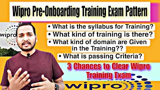 Wipro Training Exam Pattern amp Selection 2023  How Many Attempts In Wipro Training Wipro Onboarding [upl. by Lethia272]