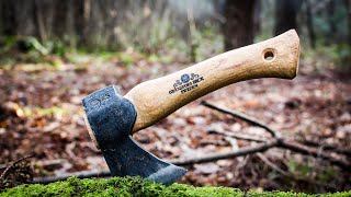 The Gransfors Bruk Hand Hatchet  a useful lightweight camp axe [upl. by Ahsimed]