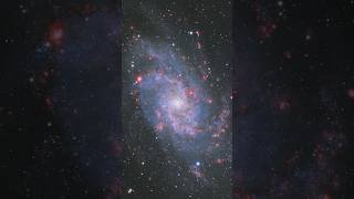 49 hours of exposure of the Triangulum Galaxy M33 traingulum galaxy space telescope [upl. by Korfonta]