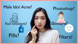 How Kpop Idols Deal With Acne Idol Insider 🔍 [upl. by Nilson926]